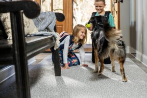 Kids on carpet floor | Hernandez Wholesale Flooring